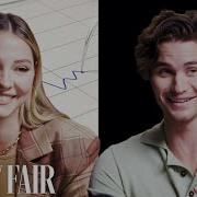 Outer Banks Madelyn Cline Chase Stokes Take A Lie Detector Test Vanity Fair