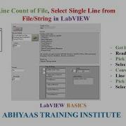 P30 Line Count Of File In LabVIEW Select Single Line From File String In LabVIEW String To Array
