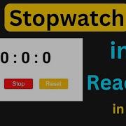 How To Make Stopwatch In React JS Stopwatch Using React JS In Hindi