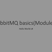 RabbitMQ Beginner Hello World Simple Queues 2