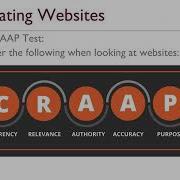 Evaluating Websites