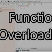 Function Overloading C Programming Tutorial 26 PC Mac 2015