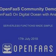 OpenFaaS On Digital Ocean Via Ansible