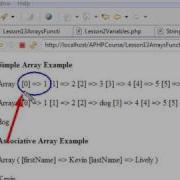 PHP Programming 13 Array Functions 1