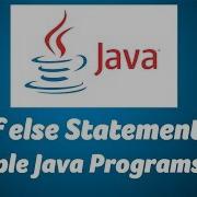 Java If Statement Simple Java Programs 02