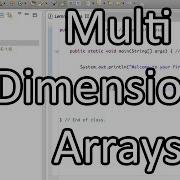Multi Dimensional Arrays Java Programming Tutorial 29 PC Mac 2015