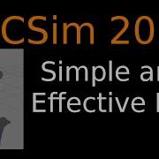 FRCSim 2016 Simple And Effective PID