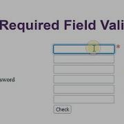 Part 2 Required Field Validator In ASP NET Web Forms