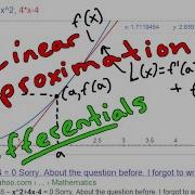 Differentials Notation In Linear Approximation