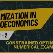 L 7 Constrained Optimization Complete Numerical Example Easy Method