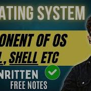 Lecture 11 Components Of Operating Systems OS Tutorial Code Hacker