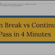 Difference Between Break Continue And Pass In Python IN DEPTH Python Interview Question