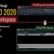 AutoCAD 2020 Classic Workspace