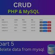 How To Delete Data From MySQL Database Using PHP Secure Simple Tutorial
