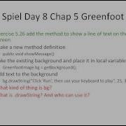 Spiel Part 8 Chap 5 Greenfoot Piano
