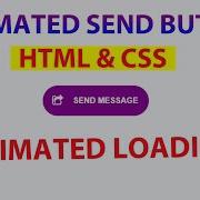 Button Loading Animation On Click Using HTML5 CSS3