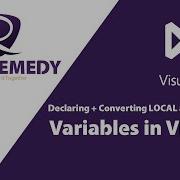 Variables In VB Net Declaring Converting LOCAL And GLOBAL Variables