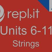 Units 6 11 Strings CodingBytes Java REPL It Speedrun