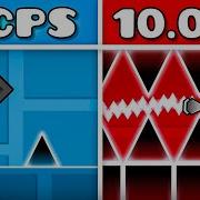 1 CPS Vs 10 000 CPS Levels In Geometry Dash