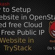 HINDI TryStack Setup A Website In Cloud Instance TryStack OpenStack Based Cloud