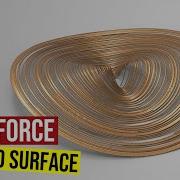Spin Force On Conoid Surface
