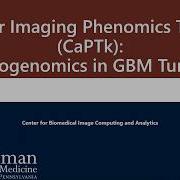 CBICA CaPTk Radiogenomics In Glioblastoma