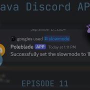 Slowmode Slash Command Java Discord API Tutorial EP11