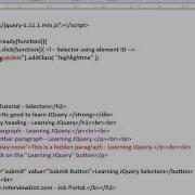 JQUERY VISIBLE SELECTOR DEMO