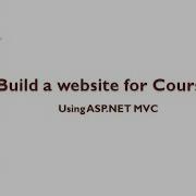 Build A Website With ASP NET MVC 8 Using Code First Migrations