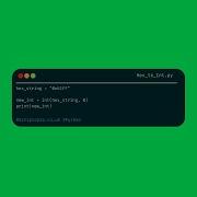 Python Integers Convert Hex String To Integer
