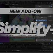 Simplify Add On Viewport Performance For Blender