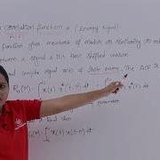Auto Correlation Function Of Energy Signal