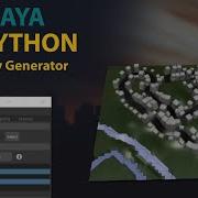 Maya Python Script City Generator