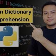Python Dictionary Comprehension
