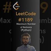 LeetCode 1189 Maximum Number Of Balloons Python
