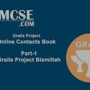 Grails Project Online Contacts Book Bismillah Part Grails Tutorial Part 1