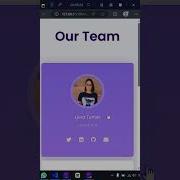 Responsive Our Team Section CSS Tutorial