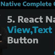 5 React Native Basic Of Text View And Button UI Basics Of Text View And Button