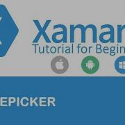 Xamarin Forms 42 DatePicker
