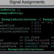 Concurrent Statements VHDL Tutorial 7