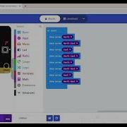 Microsoft MakeCode Micro Bit Project 5 Show Arrow Created By Trishanth Kumar