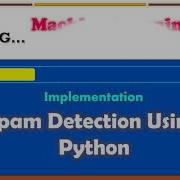 Spam Detection Using Python In Machine Learning