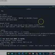 Lab Test For SQL Injection Using Sqlmap