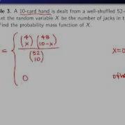 Discrete Random Variables Example 3