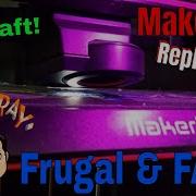 My Makerbot Replicator Plus Settings To Print Without Raft