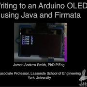 Writing To An Arduino OLED Using Java And Firmata