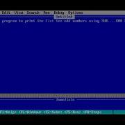 Qbasic Printing Odd Numbers And Concept Of Semi Colon