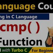 Strcmp Function In C String Functions In C Language By Rahul Chaudhary