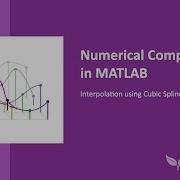 Интерполяция с использованием кубических сплайнов в MATLAB