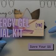 YOUNG NAILS SYNERGY GEL TRIAL KIT BUILDER GELS